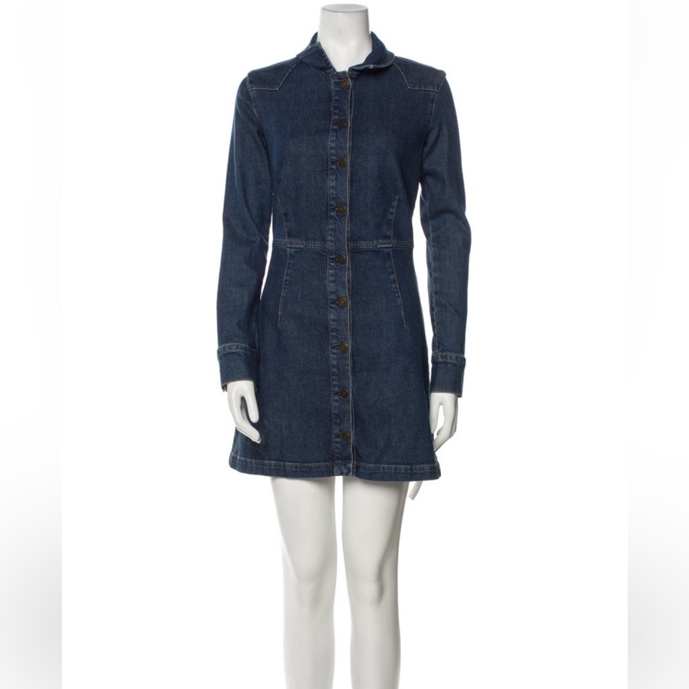 Reformation Jeans Mini Shirtdress Size S